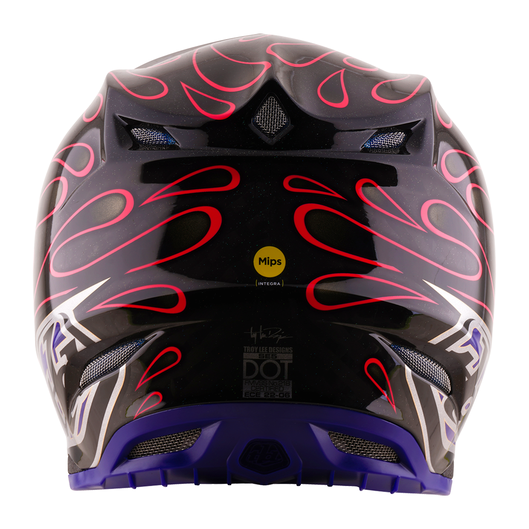 Casco para Moto Se5 Ece Carbon Helmet; Overspray Black / Magenta