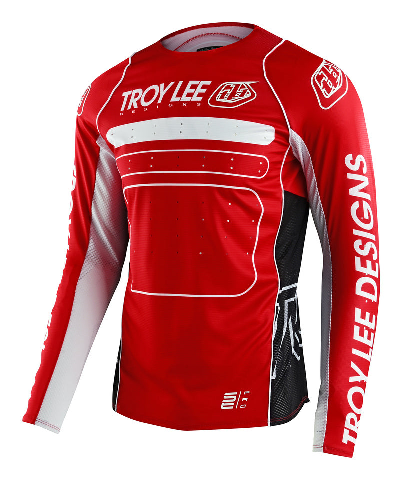 Jersey Troy Lee Designs Se Pro Moto Drop In Red