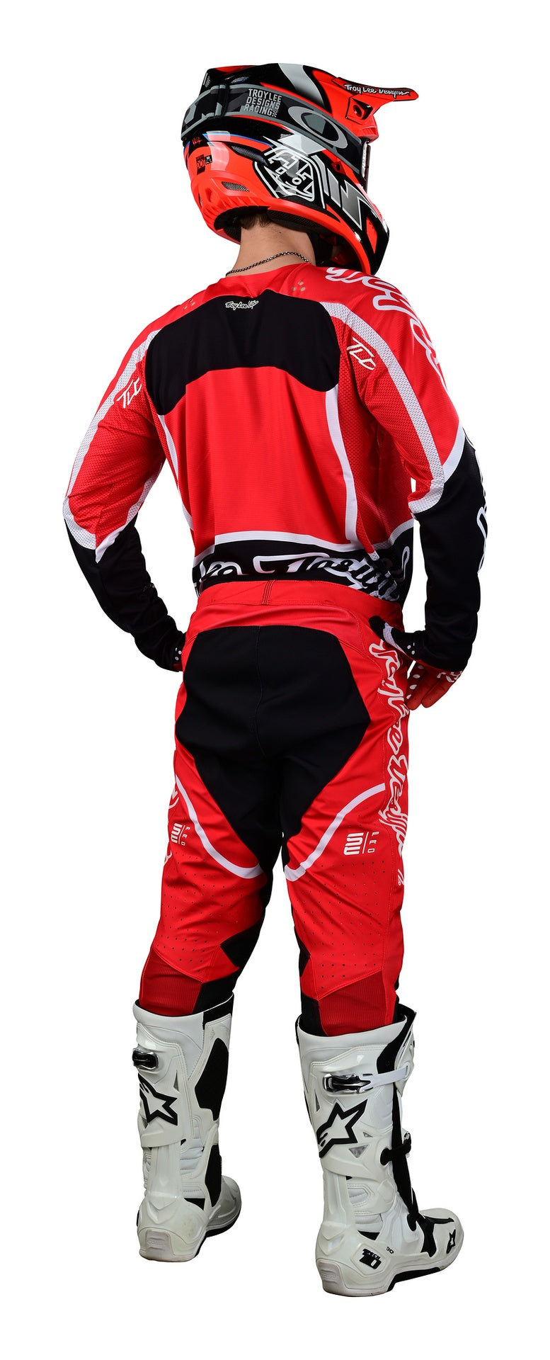 Jersey Troy Lee Designs Se Pro Moto Radian Red / White