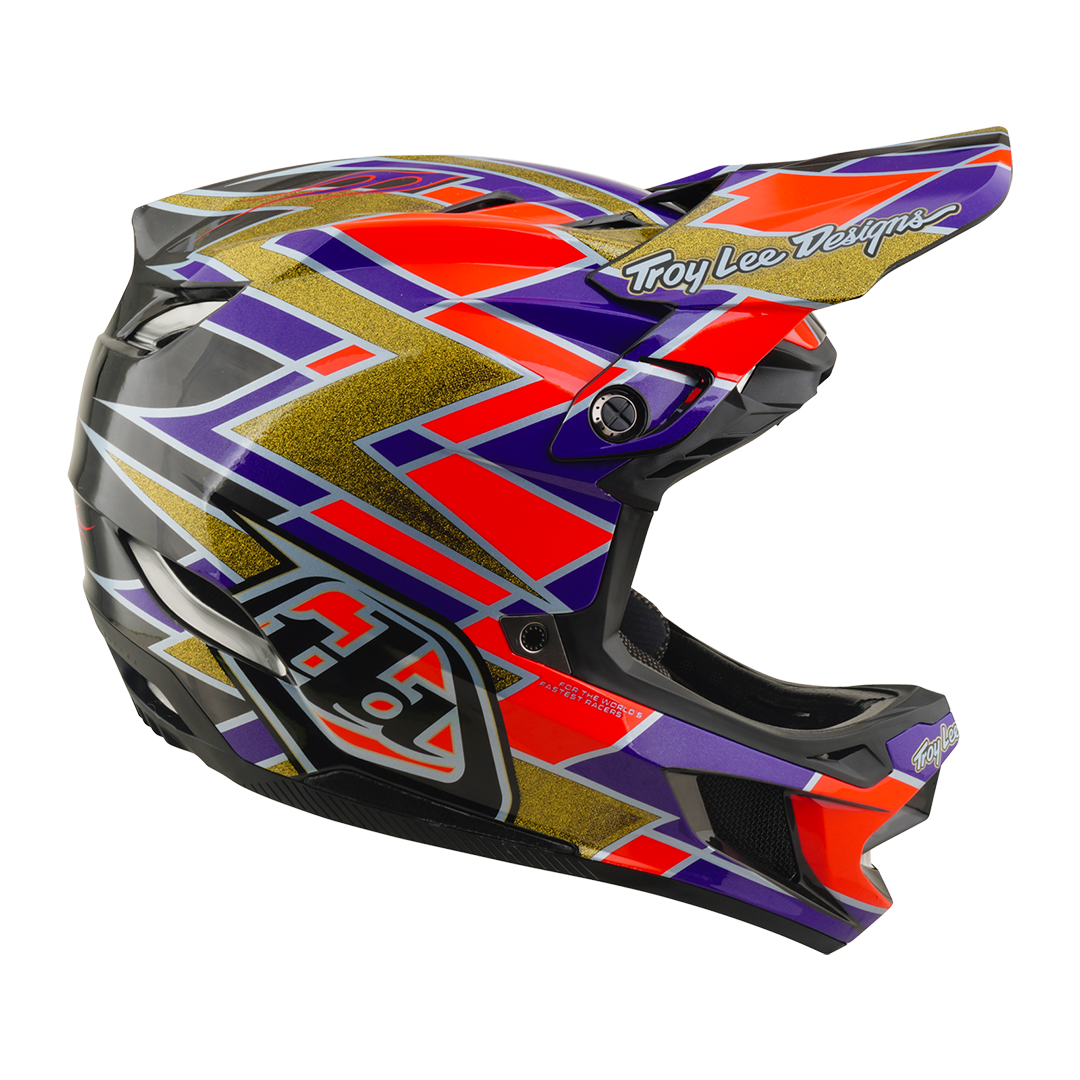Casco para MTB D4 Carbon Helmet; Flush Violet