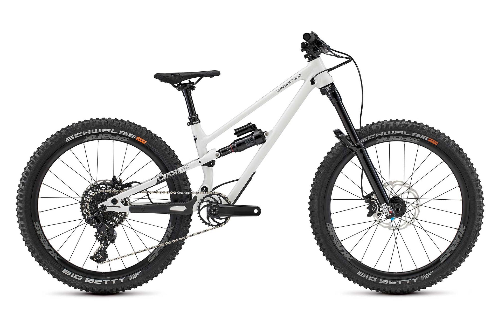 Commencal Clash 24 V2 Pure White 2022