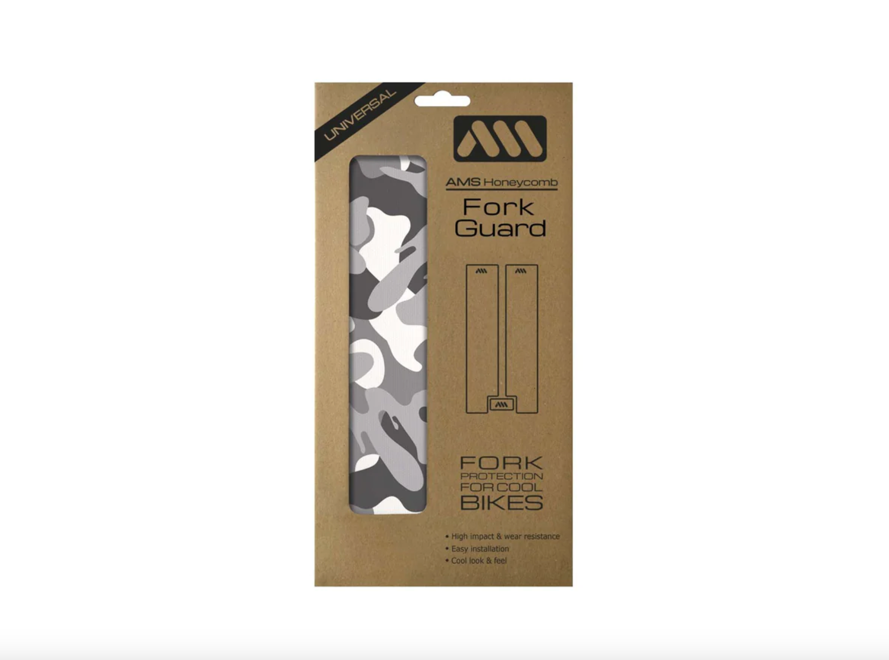 Ams Fork Guard Clear/Camo