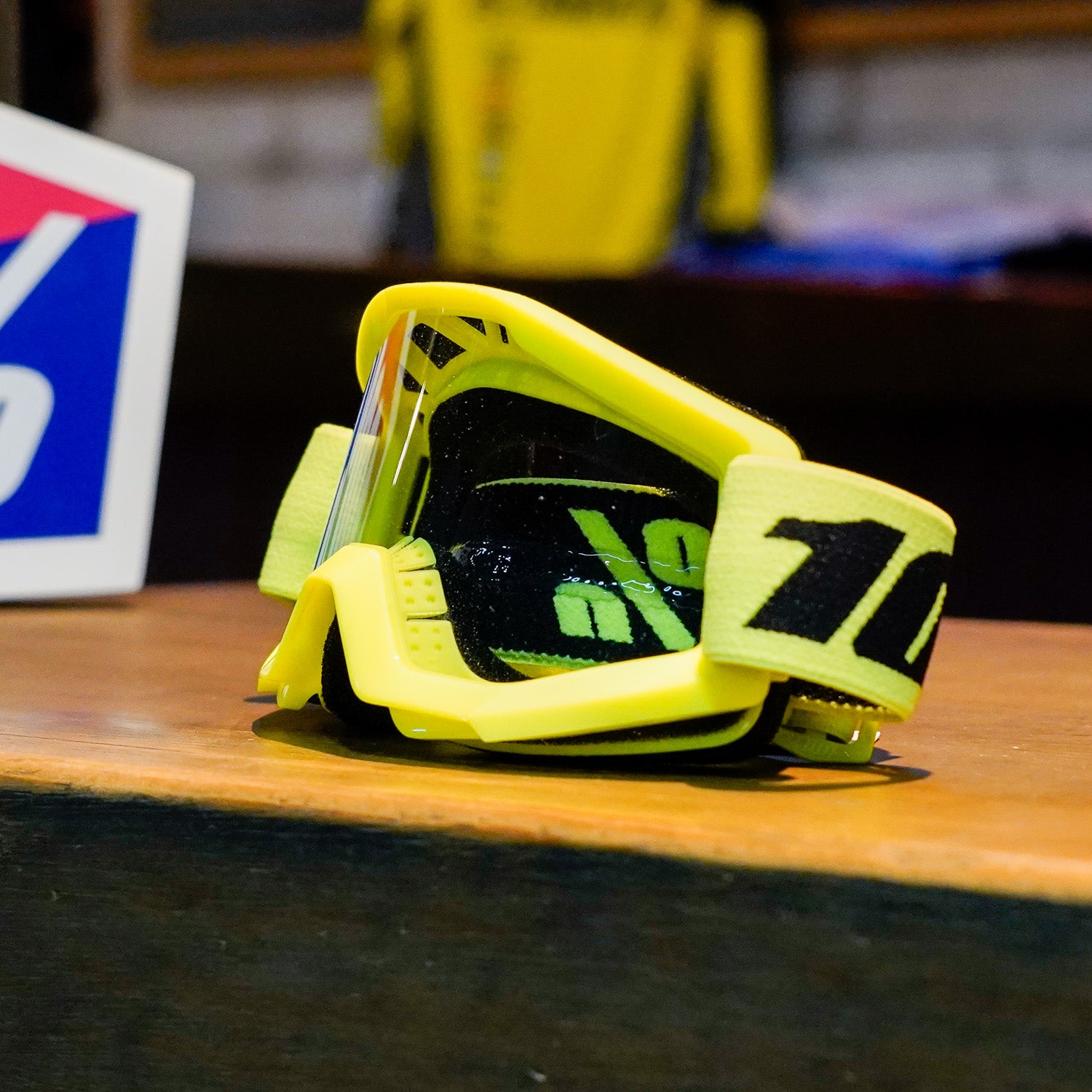 Goggles para niño 100% Strata Mini Yellow - Clear Lens