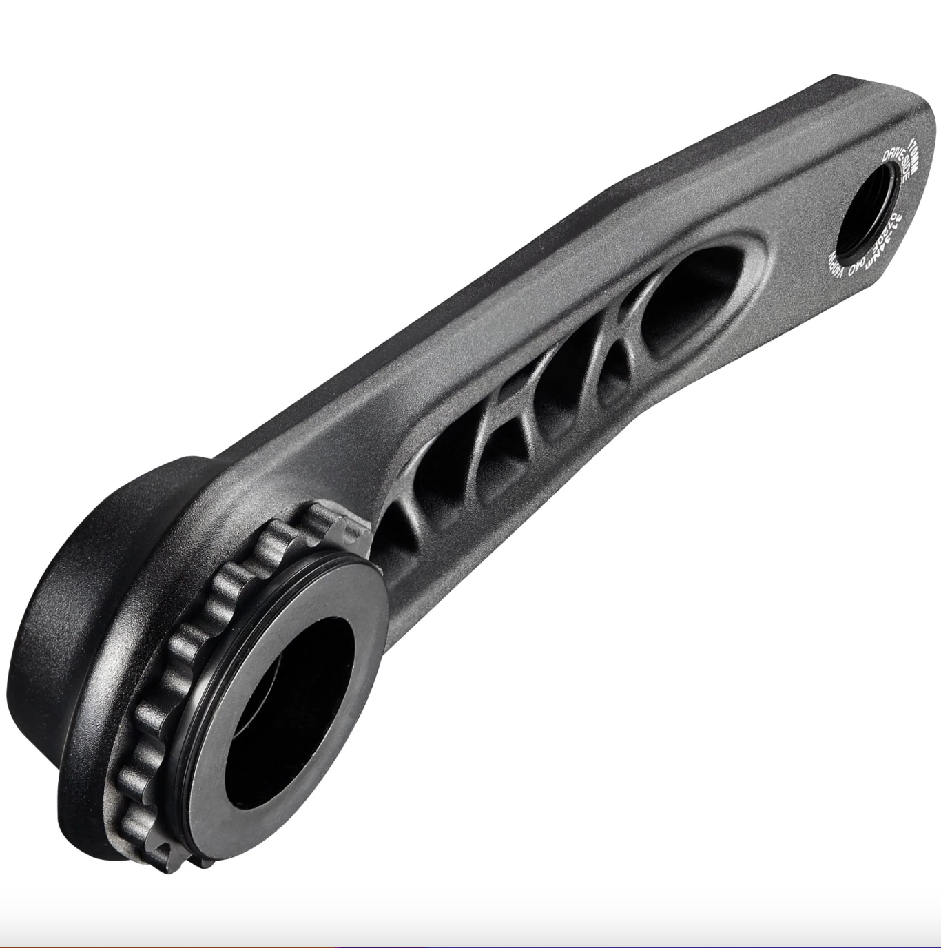 Helix Crank - 175x73mm - no BB, no ring - with Self Extractor - Black