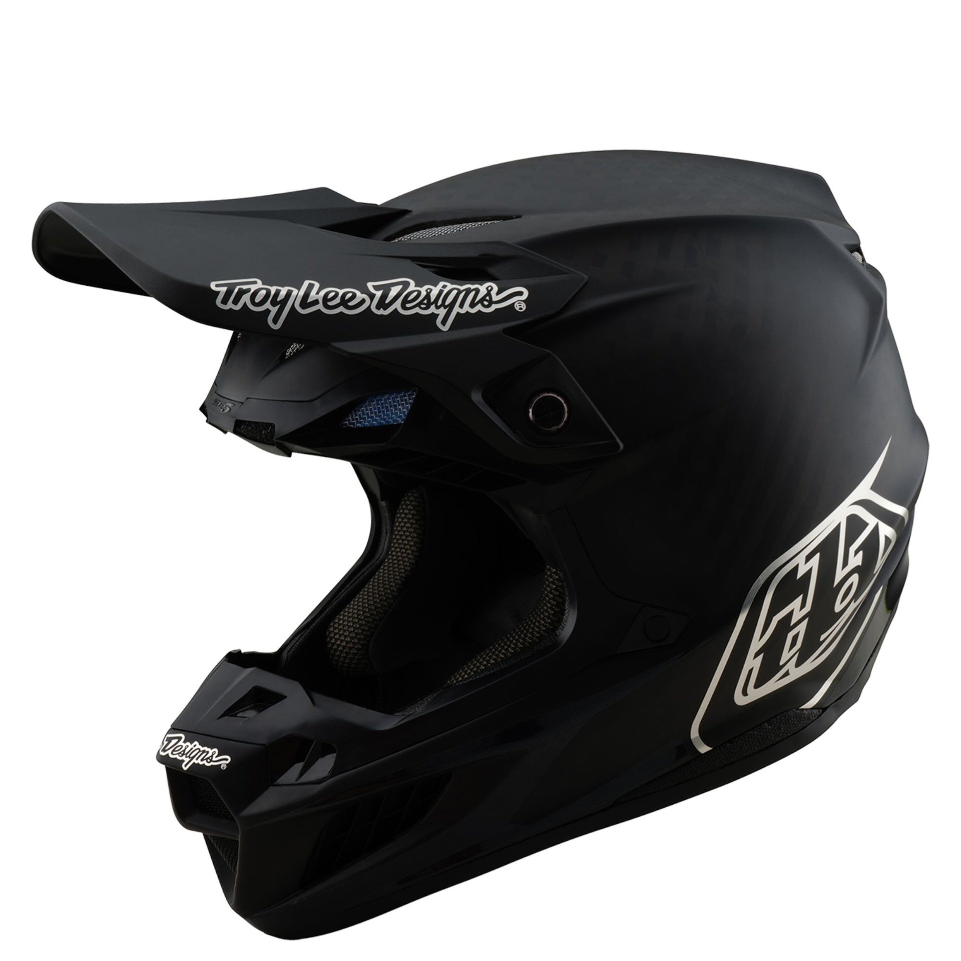 Casco Troy Lee Designs Se5 Ece de Carbón Mono Black