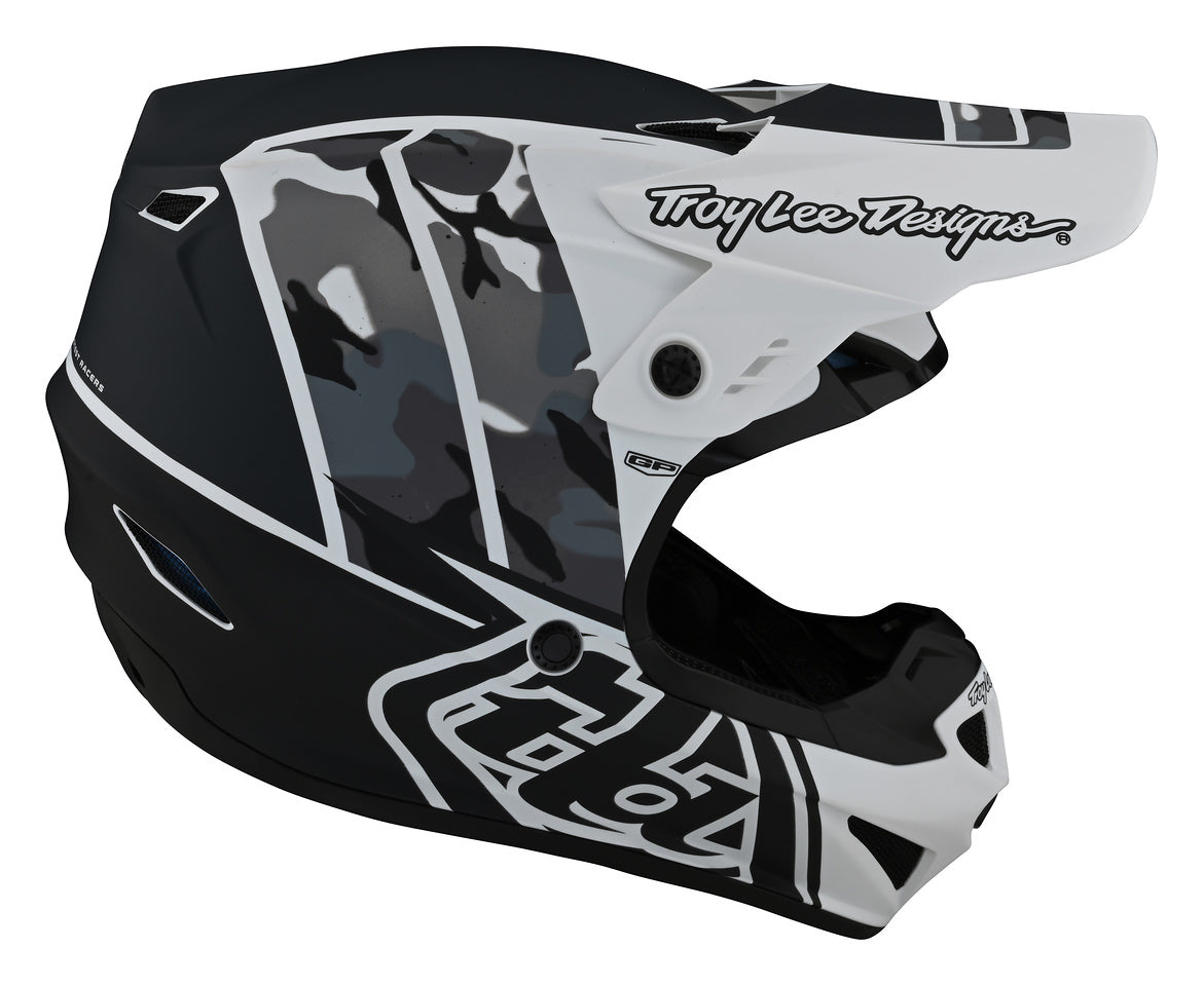 Youth Gp Helmet Nova Camo White