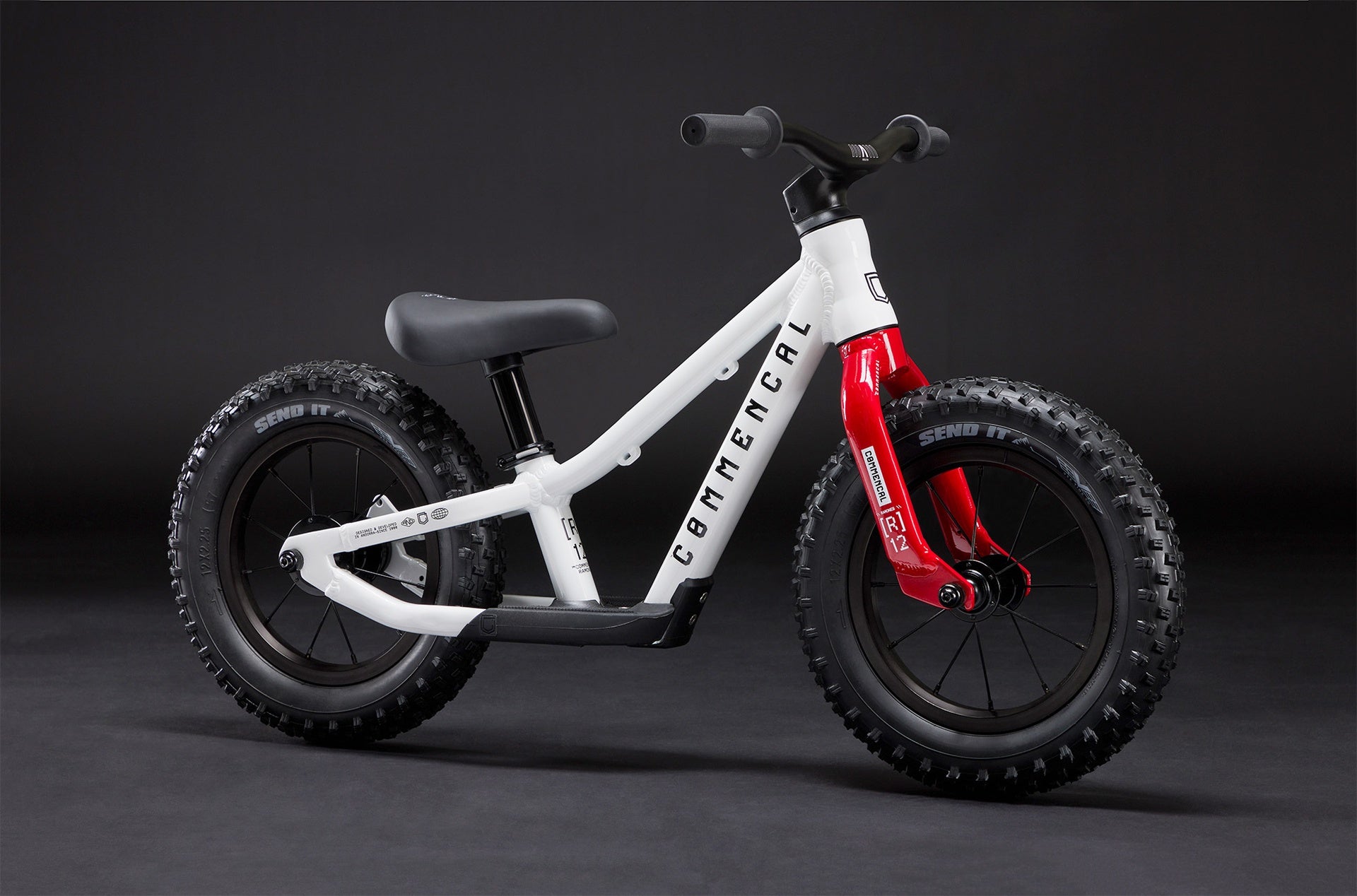 Bicicleta para niño Commencal Ramones 12 White 2026