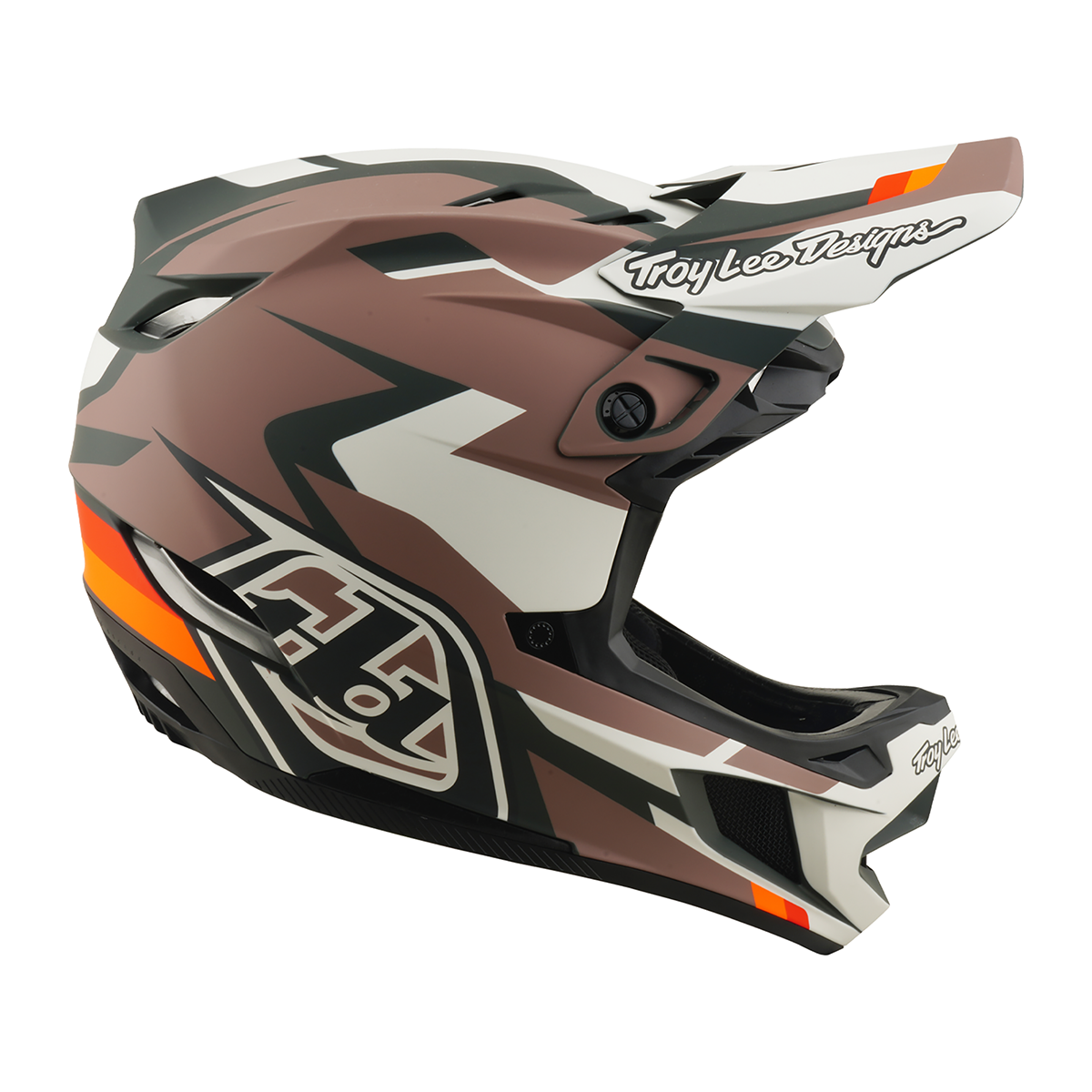 Casco MTB Troy lee designs D4 Polyacrylite Roamer Clay