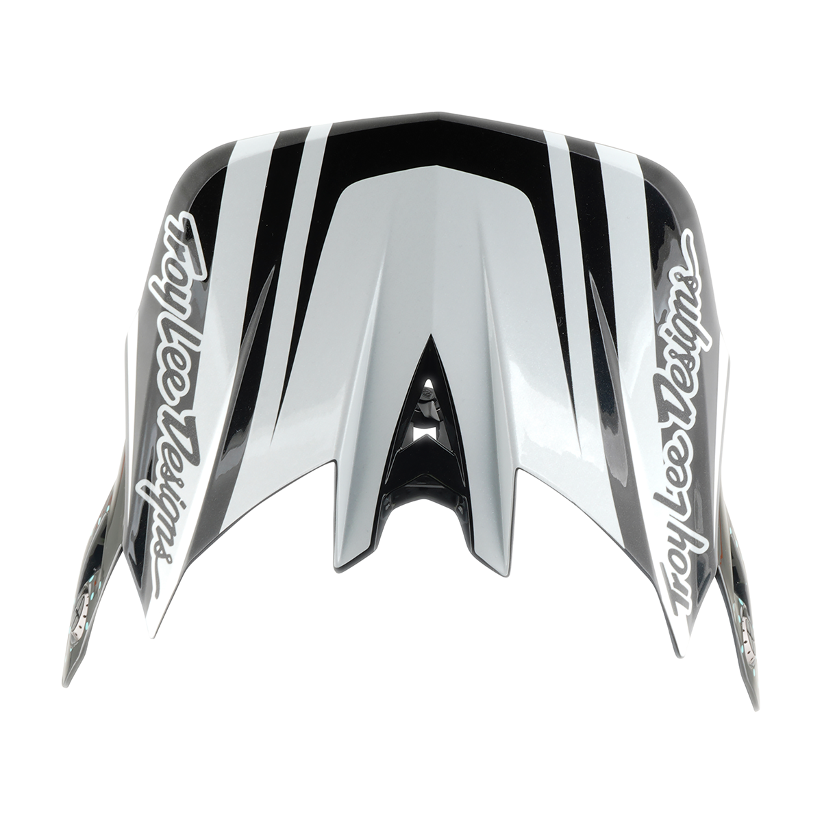 Casco MTB Troy lee designs D4 Polyacrylite The Line Charcoal / White