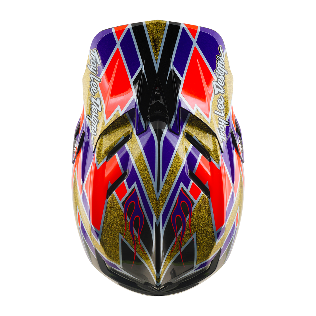 Casco para MTB D4 Carbon Helmet; Flush Violet