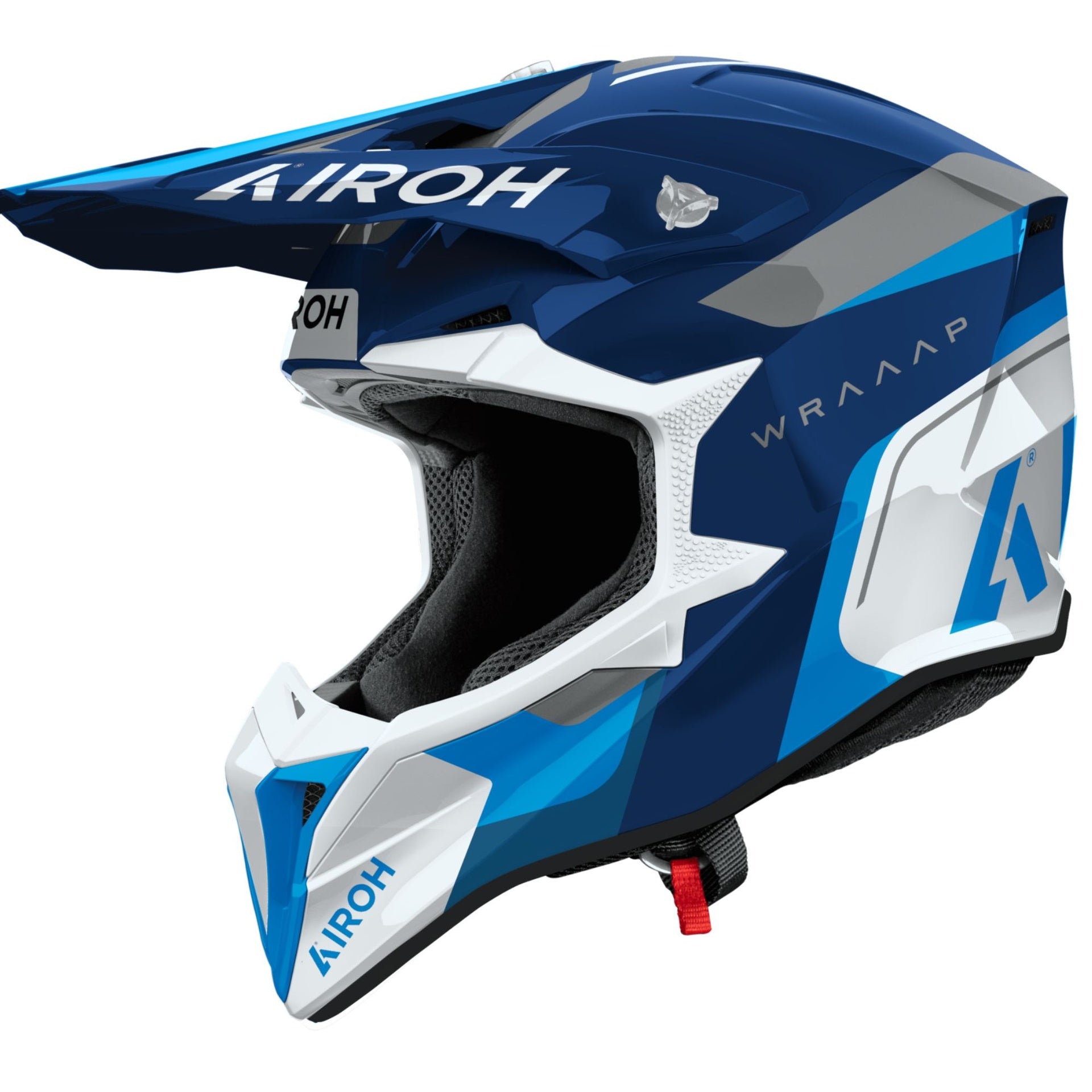 Casco Wraaap Conquer Blue Gloss