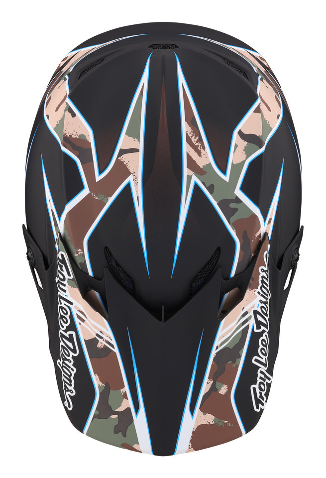 Casco Troy Lee Designs Se4 DOT Polyacrylite Matrix Camo Black
