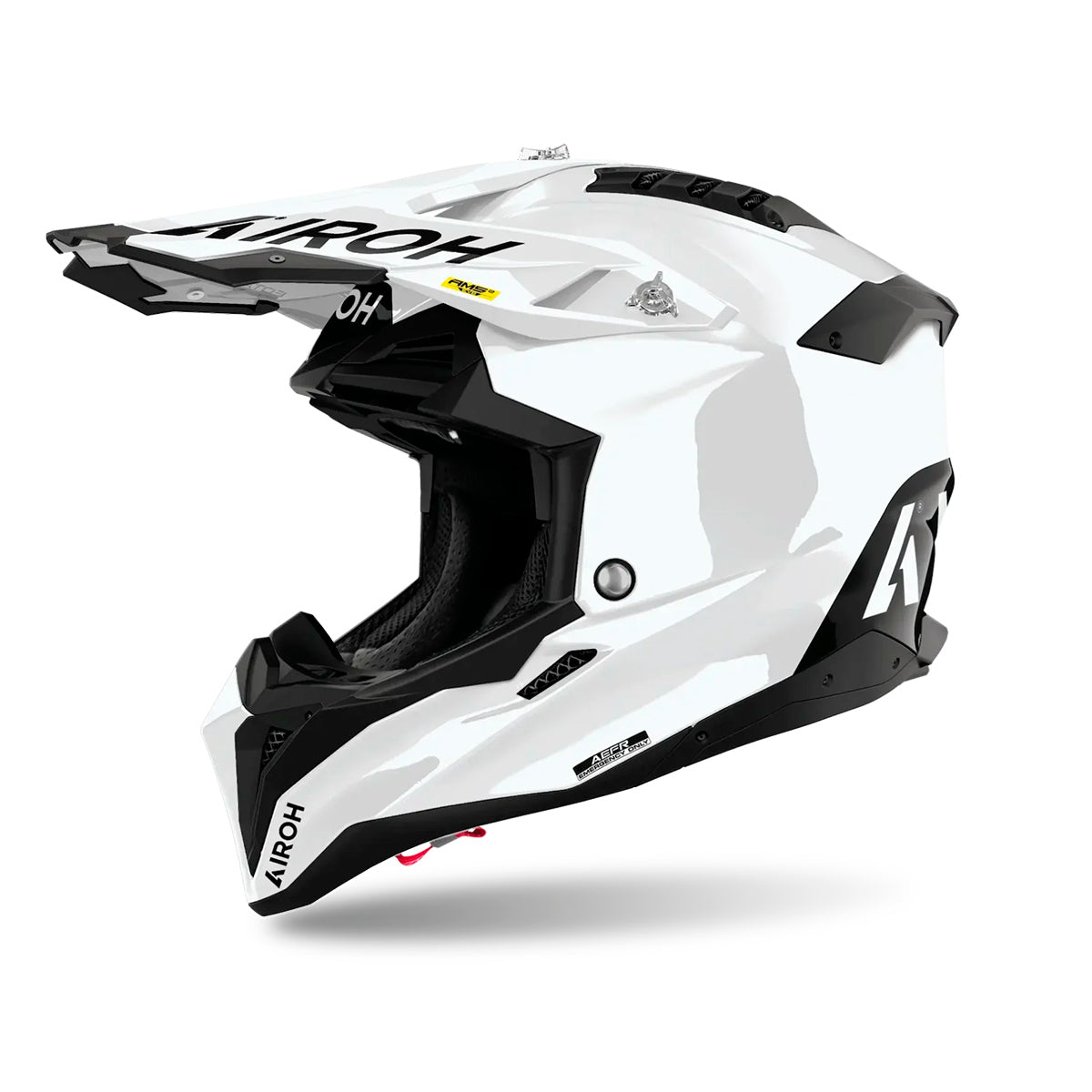 Casco para Moto Aviator 3 Evo Color White Gloss