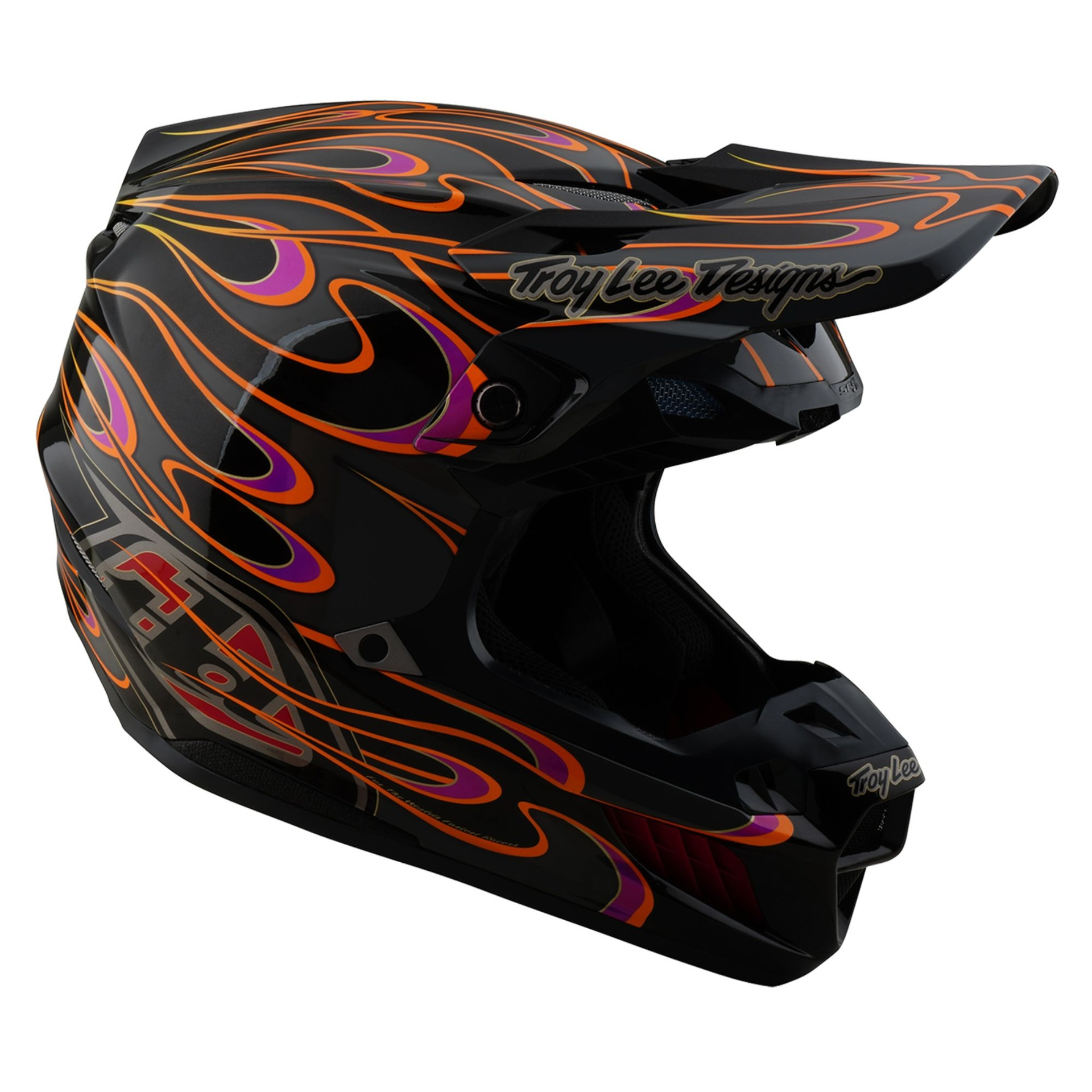 Casco Troy Lee Designs Se5 Ece de Composite Torched Black / Gray