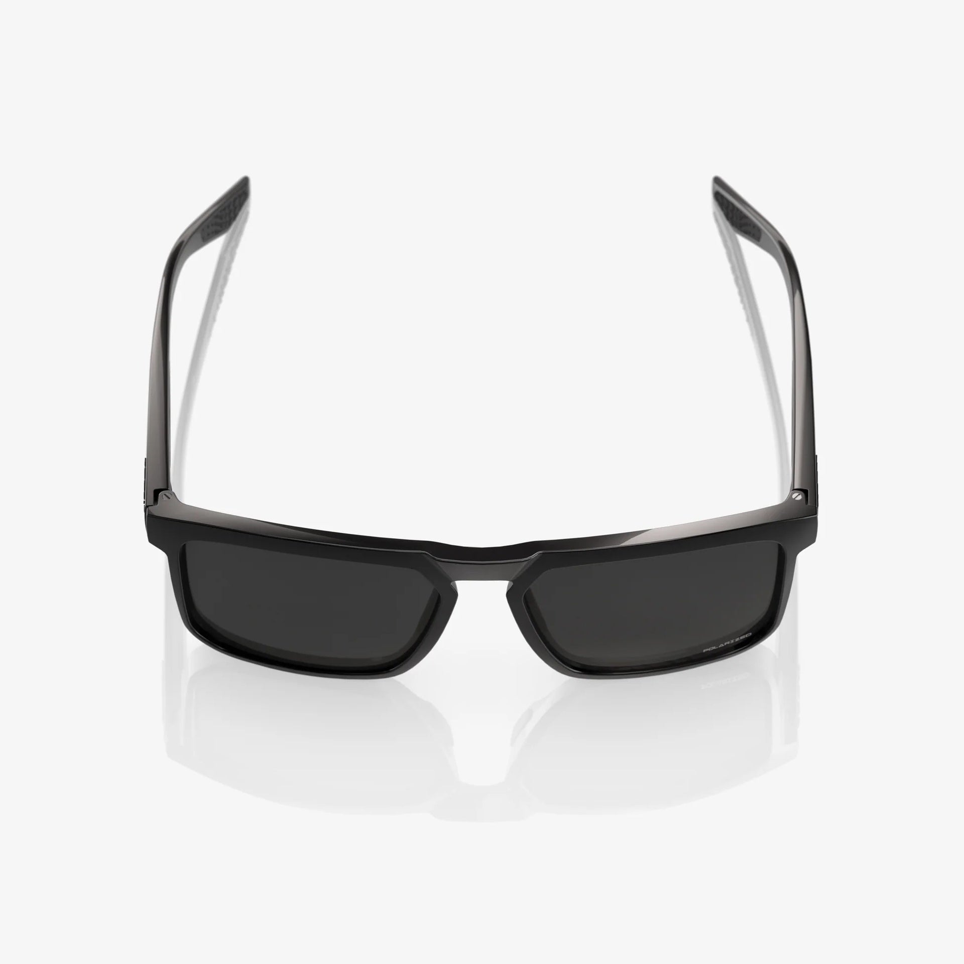Lentes lifestyle 100% RENSHAW Polished Black - Grey Polarized Lens