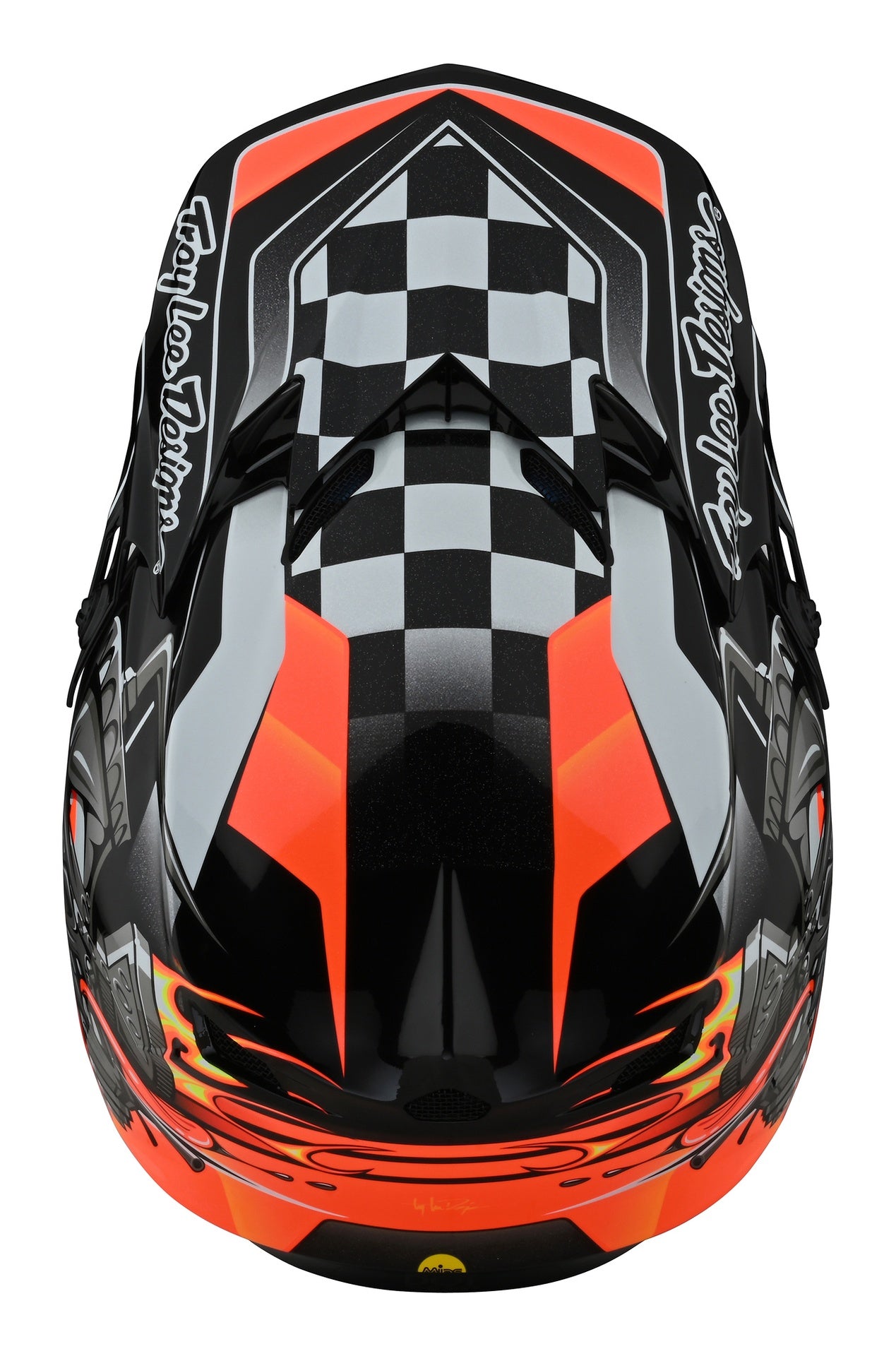 Casco Troy Lee Designs Se4 Polyacrylite Carb Black