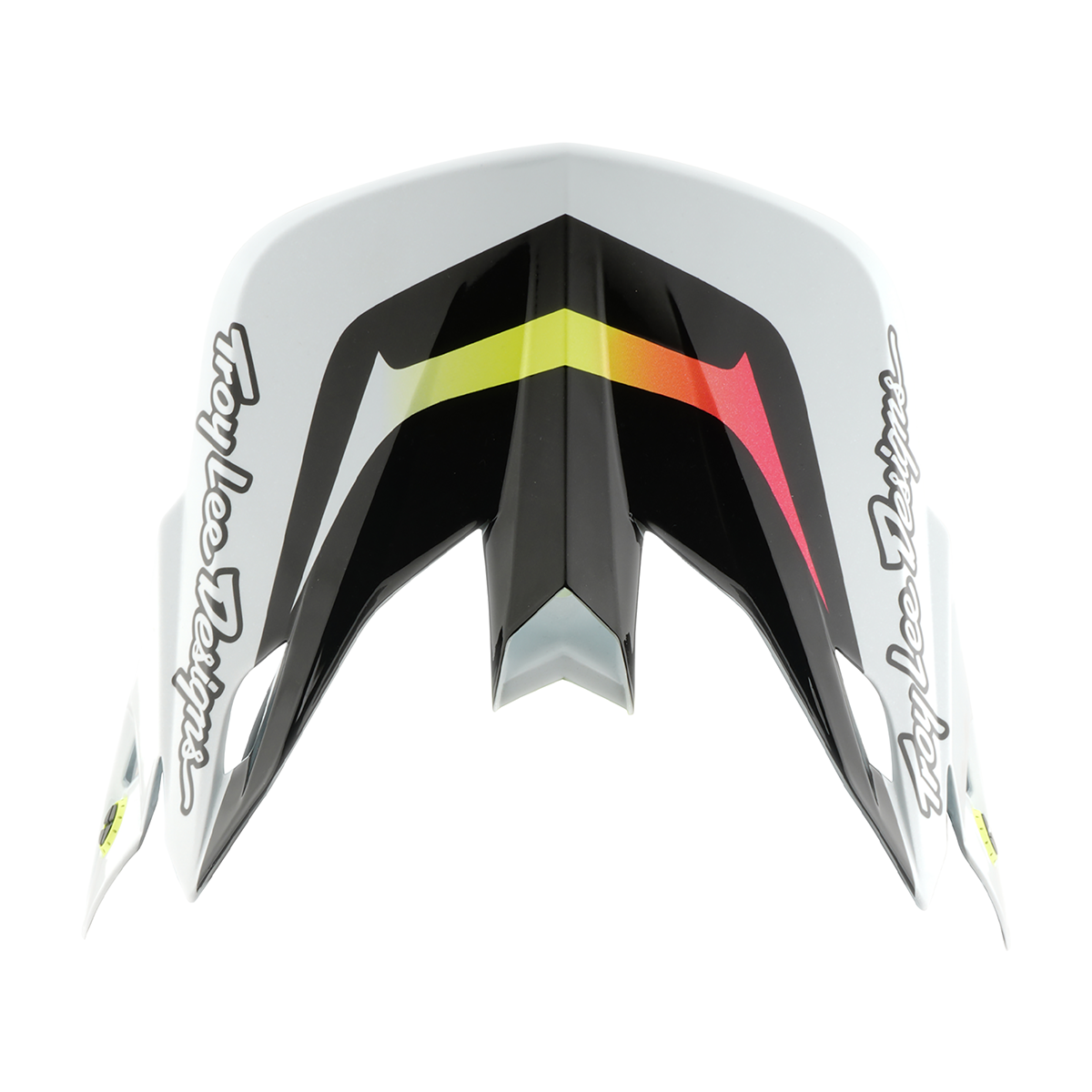 Casco para moto Troy Lee Designs SE5 ECE de Carbón Lined Up White