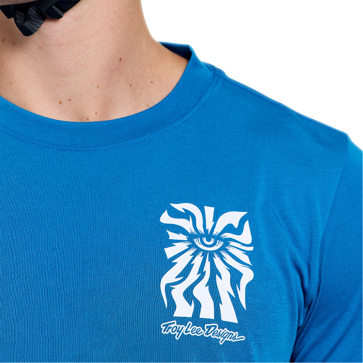 Playera manga larga para MTB Skyline Ride; One Eye Aero Blue
