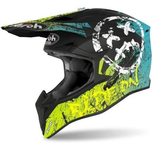 Helmet Wraap Smile Yellow Matt