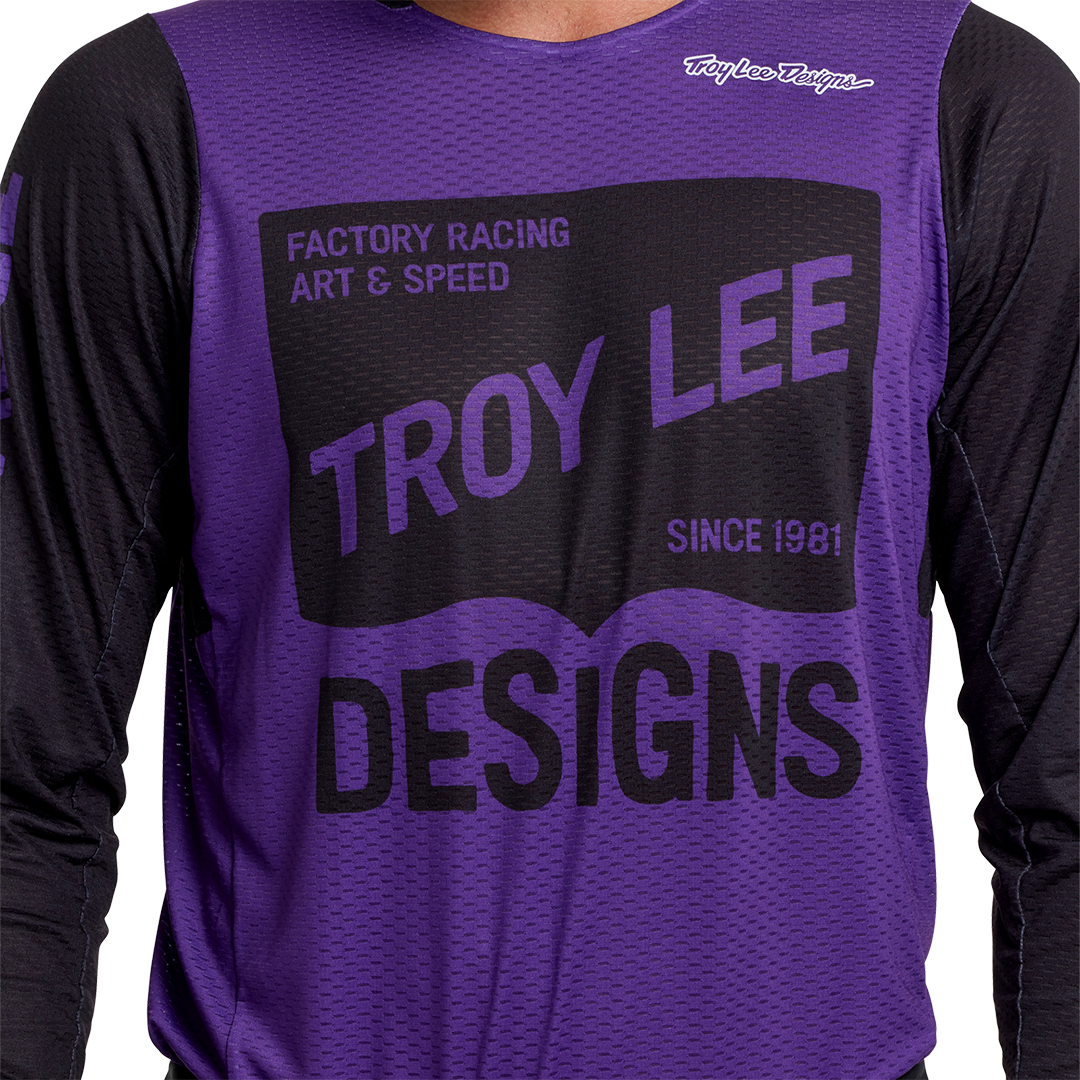 Jersey para Moto Gp Pro Air Jersey; Locked Neo Purple