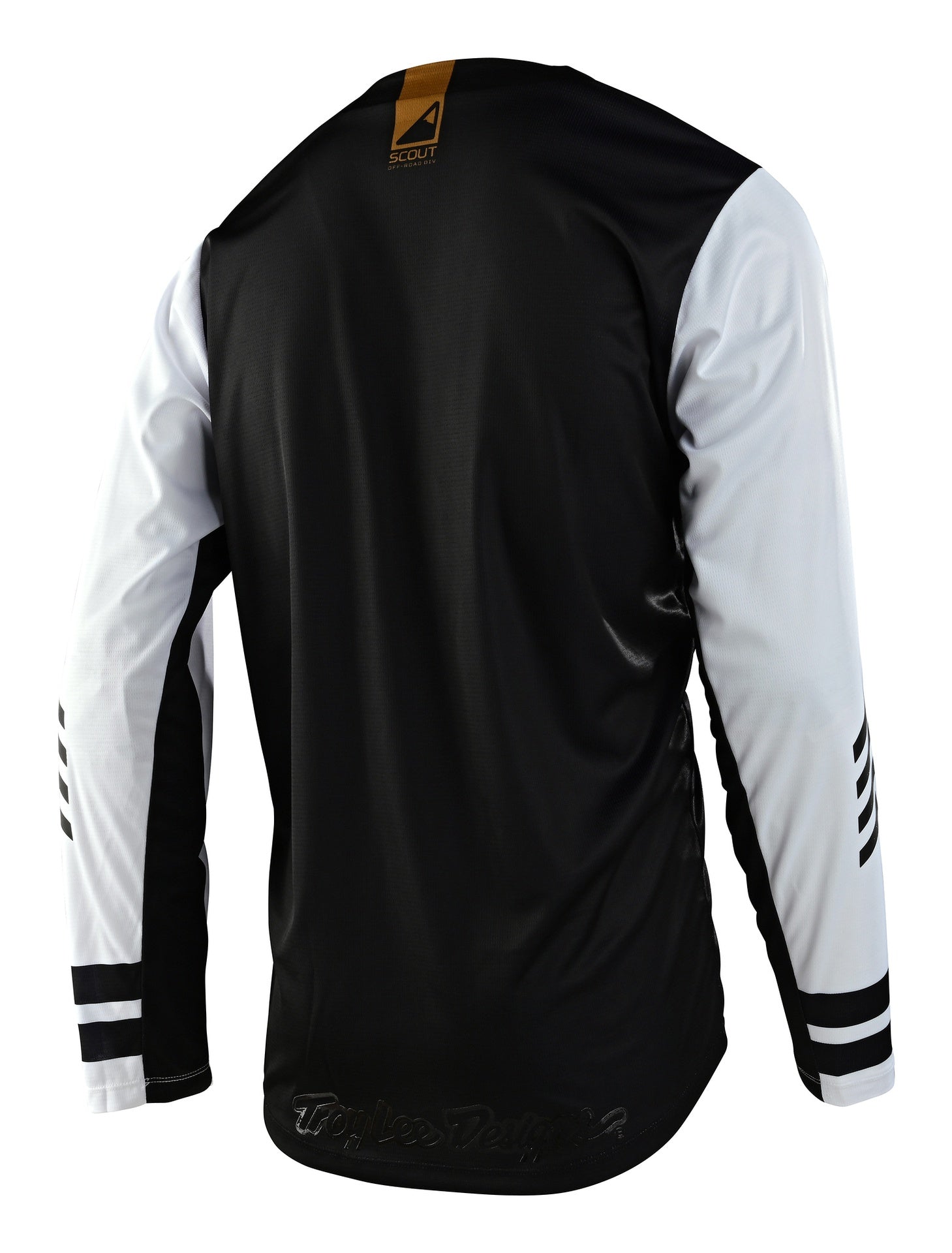 Jersey Troy Lee Designs Scout Gp Moto Ride On Black / White