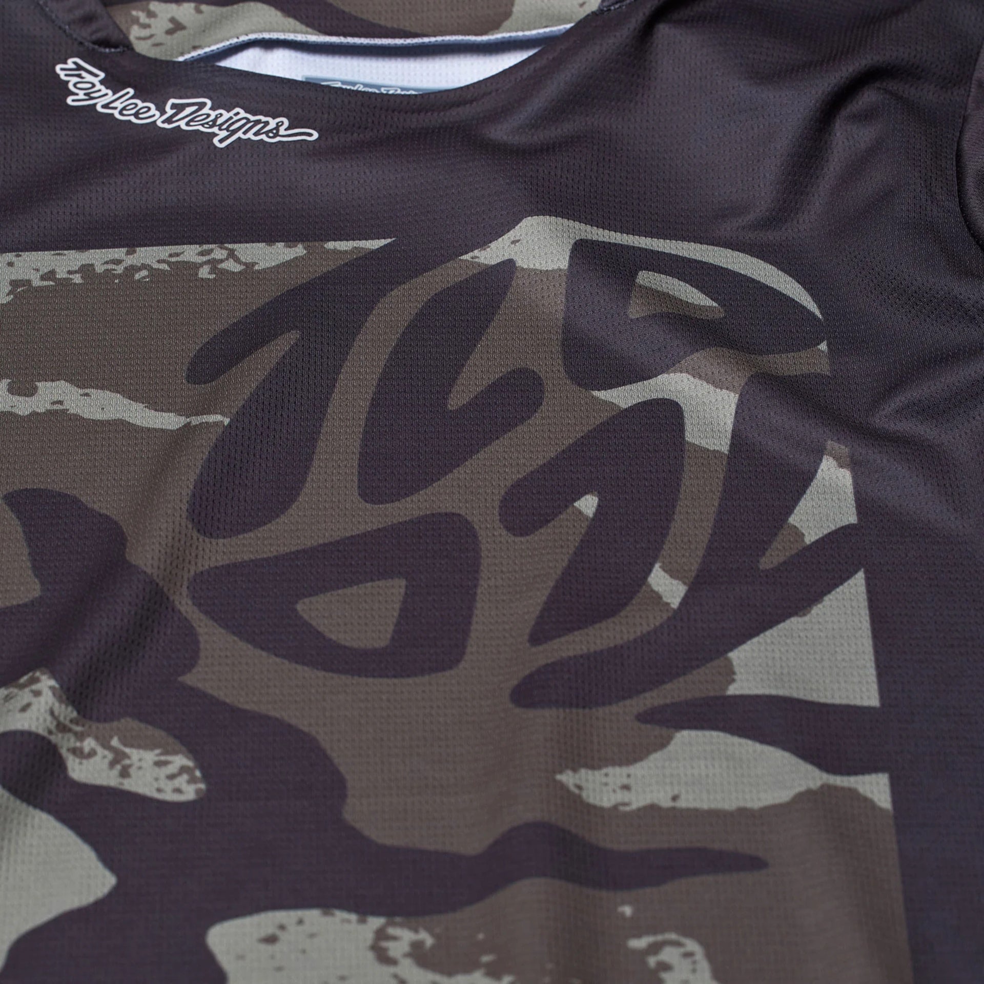 Jersey Troy Lee Designs Gp Pro Moto Boxed In Black / Olive