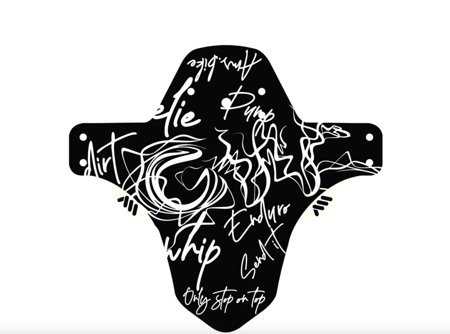 Ams Mud Guardsignature White