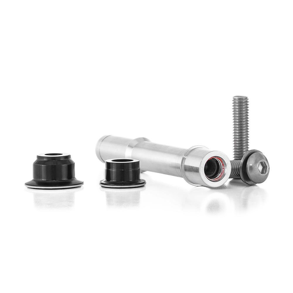 10x135 Single Speed Bolt-On Axle Kit Torch - Silver