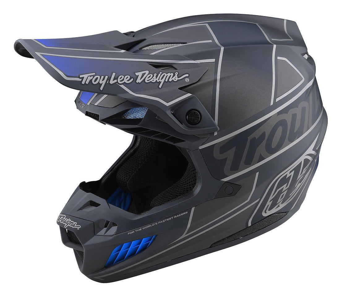 Casco Troy Lee Designs Se5 Composite Team Gray