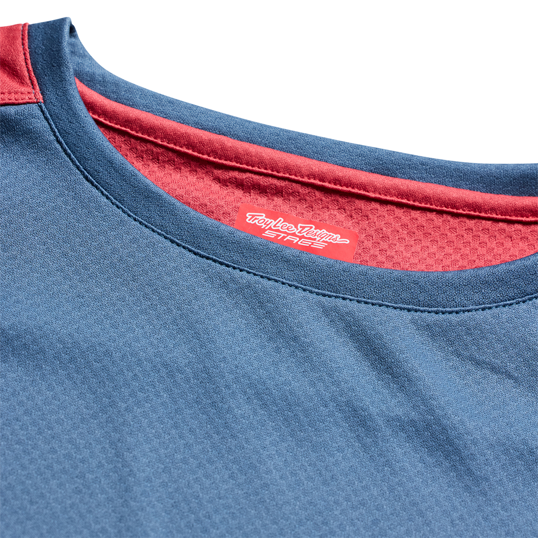 Jersey para MTB Stage Short Sleeve Jersey; Signature Slate
