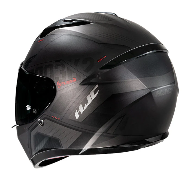 Casco HJC C10 INKA MC1SF Gris/Neg/Roj
